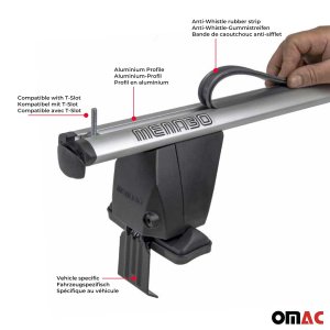 Alfa Romeo Stelvio Roof Racks - Omac - Delta G - Gray - '16-'24